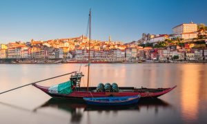 Bootstour in Lissabon Sonnenuntergang