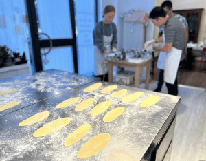 Tortellini Cooking Class in Bologna, Italy.